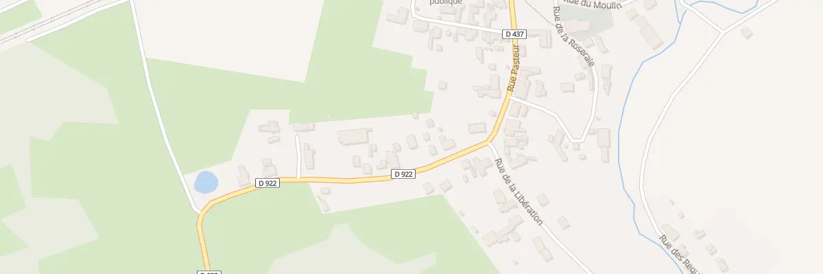 Plan du 8 Rue Jean Mermoz à Abbécourt