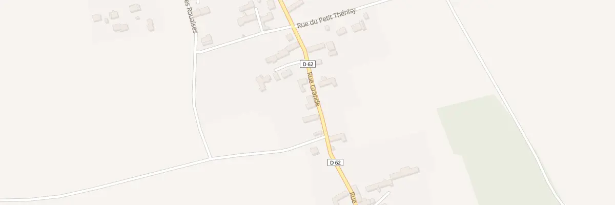 Plan du 9 Rue Grande à Thénisy