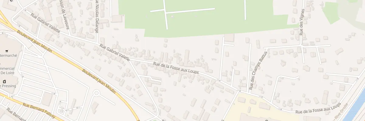 Plan du 17 Rue de la Fosse aux Loups à Nevers