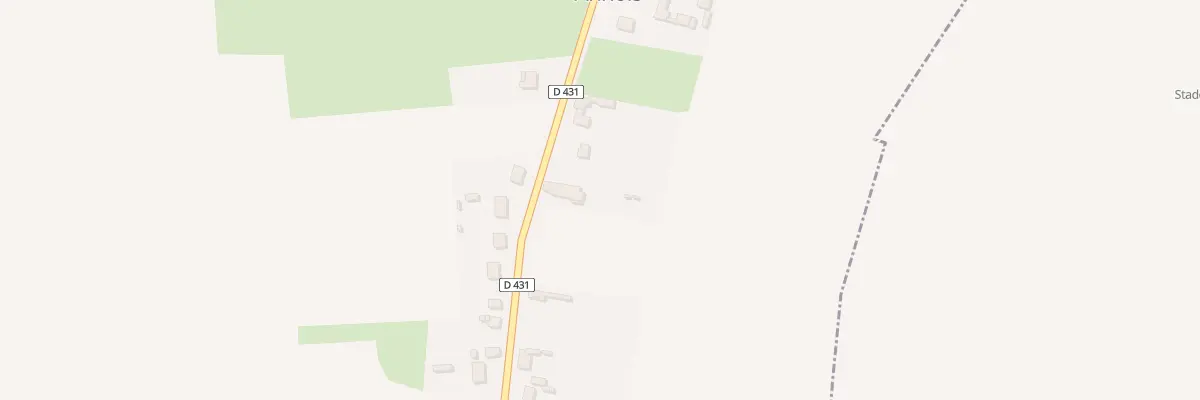 Plan du 7 Rue de Cugny à Annois