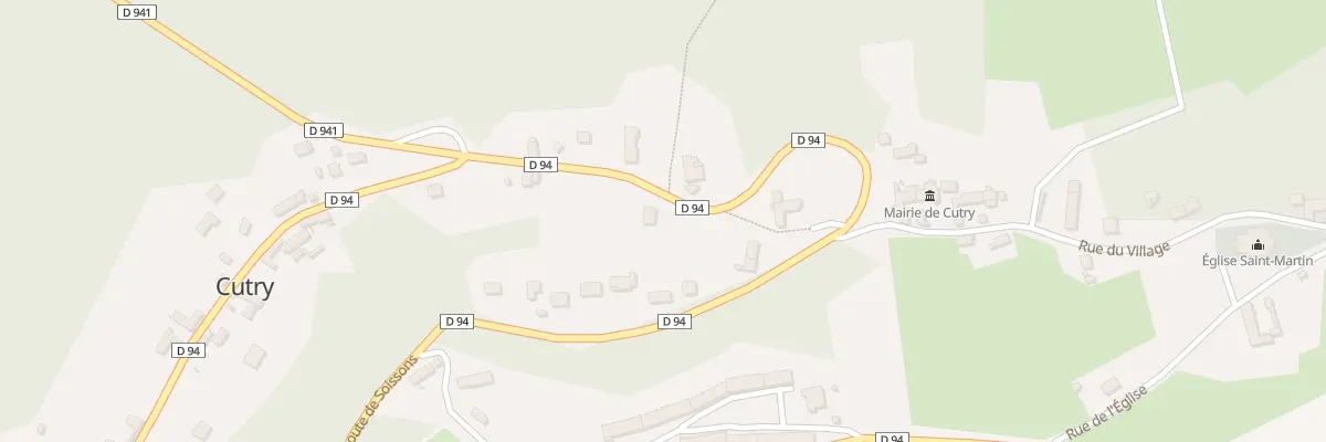 Plan du 4 Rte de Soissons à Cutry