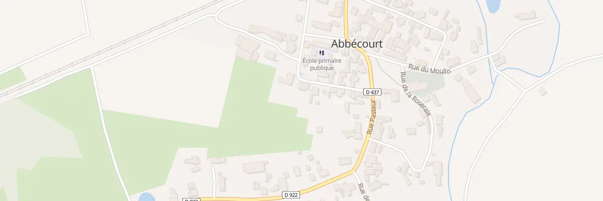 Plan du 18 Rue du Tertre à Abbécourt