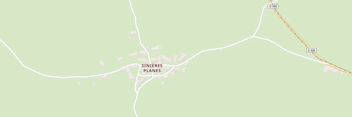 Plan du 5027 Sinieres à Saint-Laurent-de-Muret