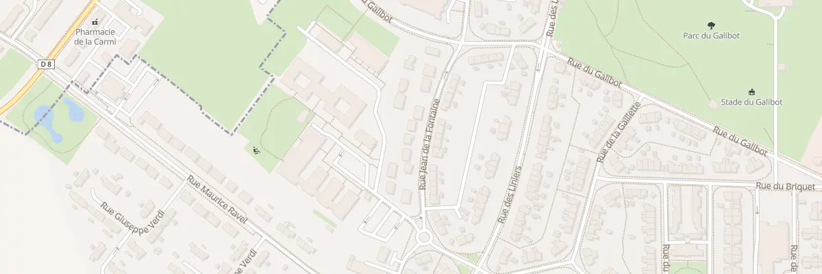 Plan du 381 Rue Jean de la Fontaine à Montigny-en-Ostrevent