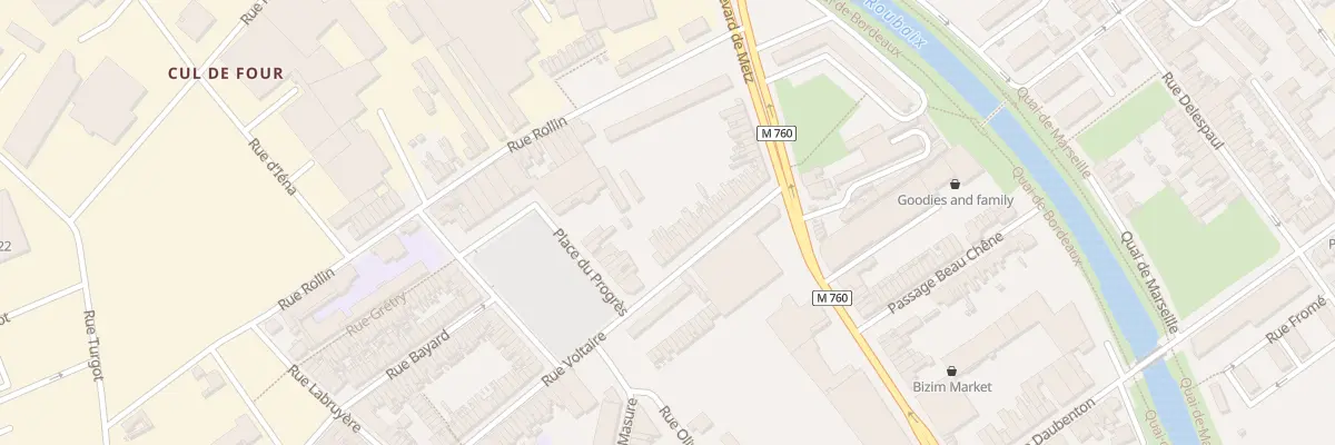 Plan du 147 Rue Voltaire à Roubaix