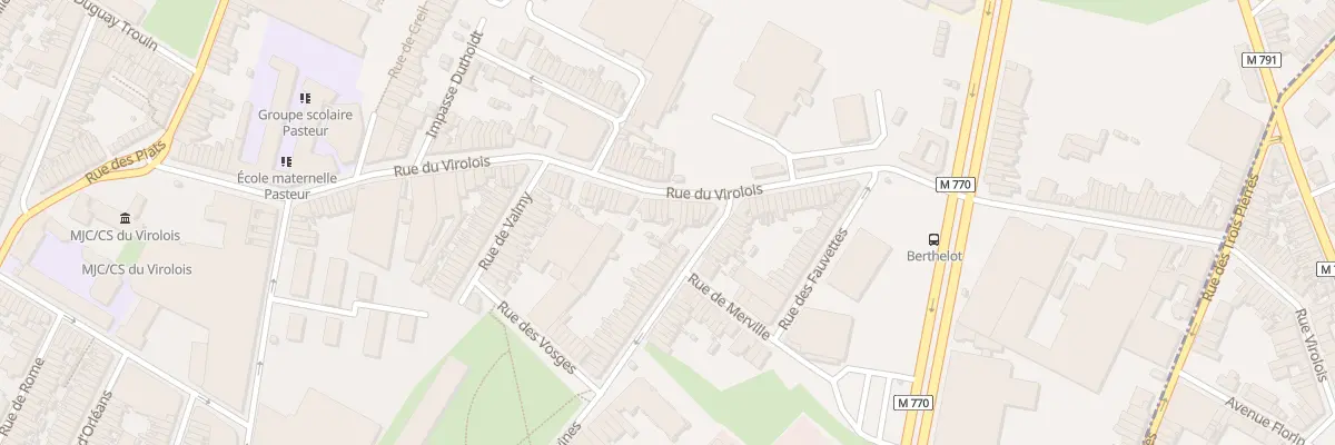 Plan du 142 Rue du Virolois à Tourcoing