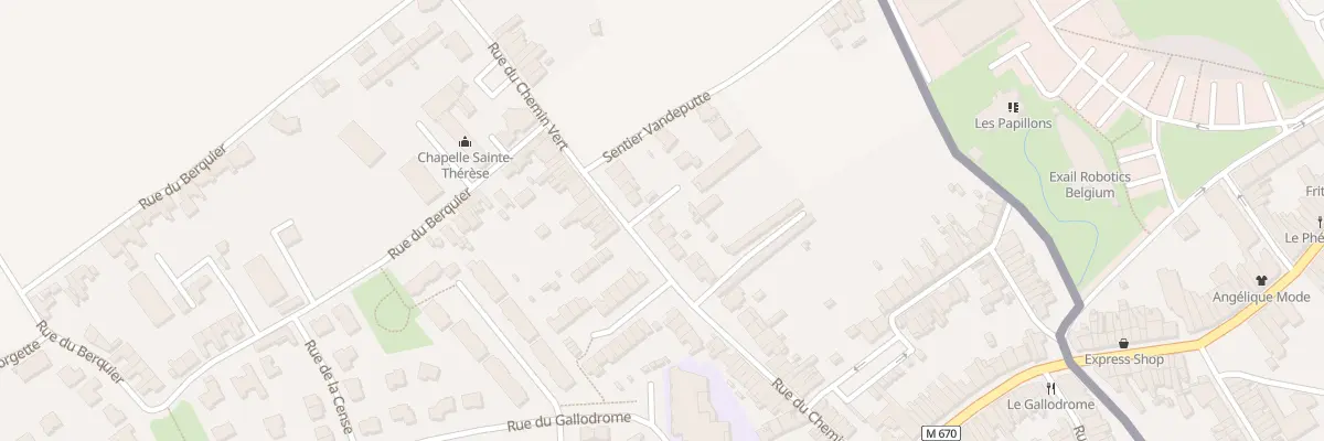 Plan du 1351 Rue du Chemin Vert à Neuville-en-Ferrain