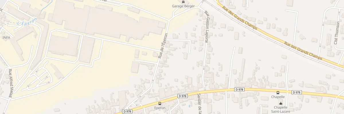 Plan du 13 Rue de l’Eperon à Nevers