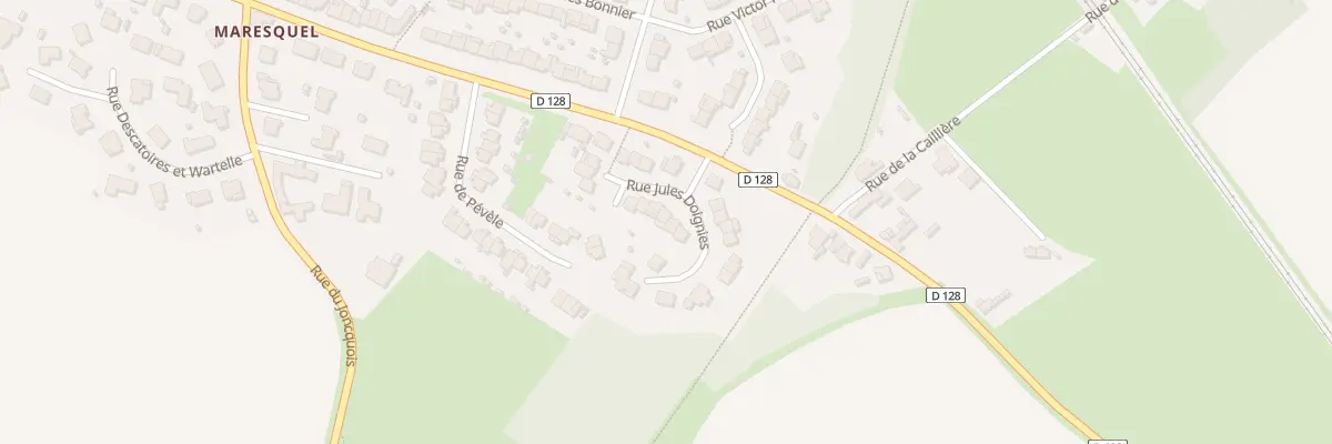 Plan du 10 Rue Jules Doignies à Templeuve-en-Pévèle