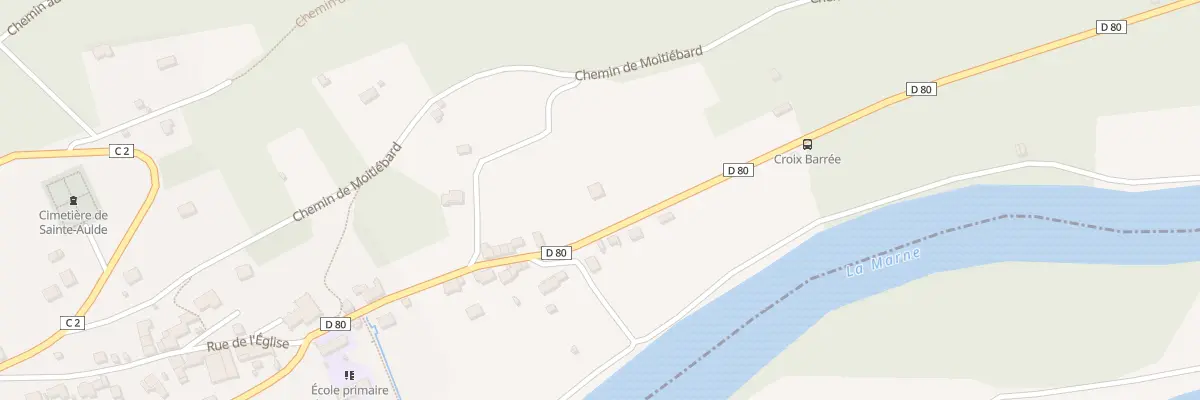Plan du 61 Rue du Bourg à Sainte-Aulde