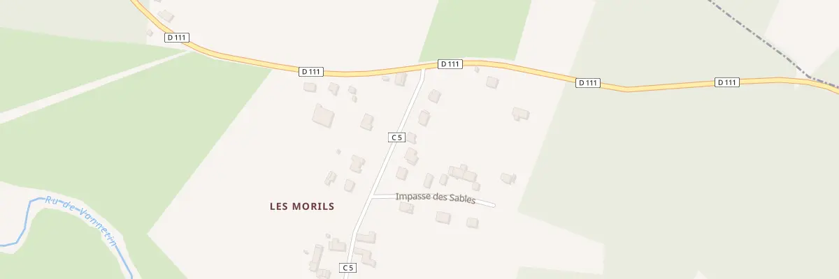 Plan du 1T Rue des Morils à Marolles-en-Brie