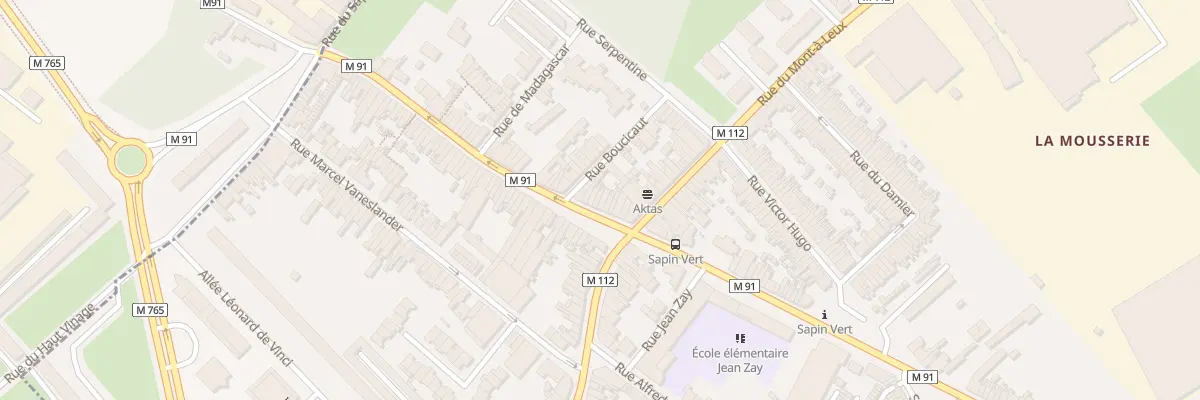 Plan du 14 Rue du Tilleul à Wattrelos