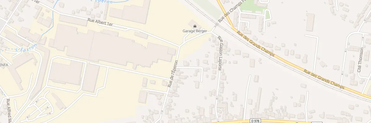 Plan du 25 Rue de l’Eperon à Nevers