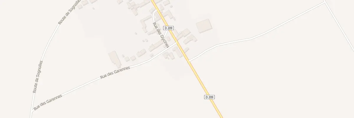 Plan du 3 Rue des Garennes à Lizines