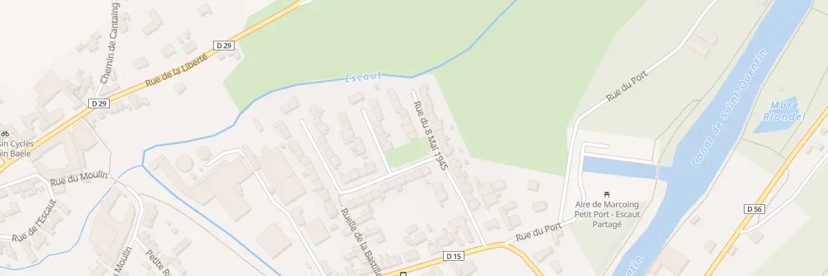 Plan du 5 Rue du Huit Mai à Marcoing