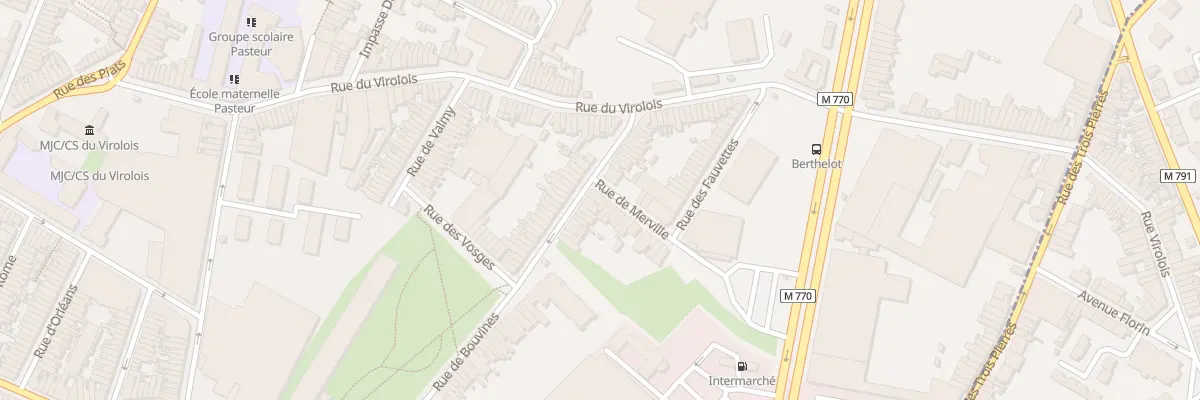 Plan du 136 Rue de Bouvines à Tourcoing