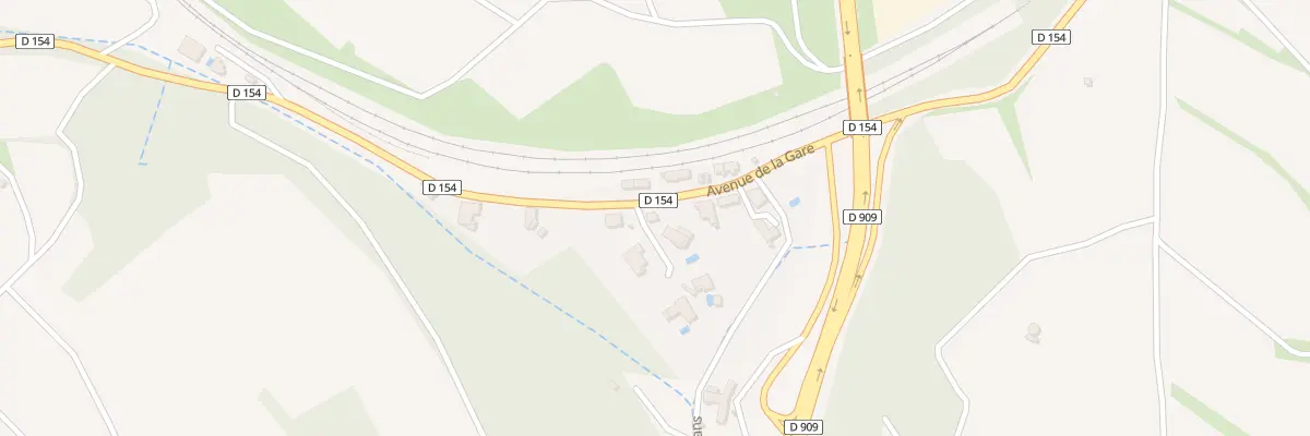 Plan du 131 La Gare à Faugères