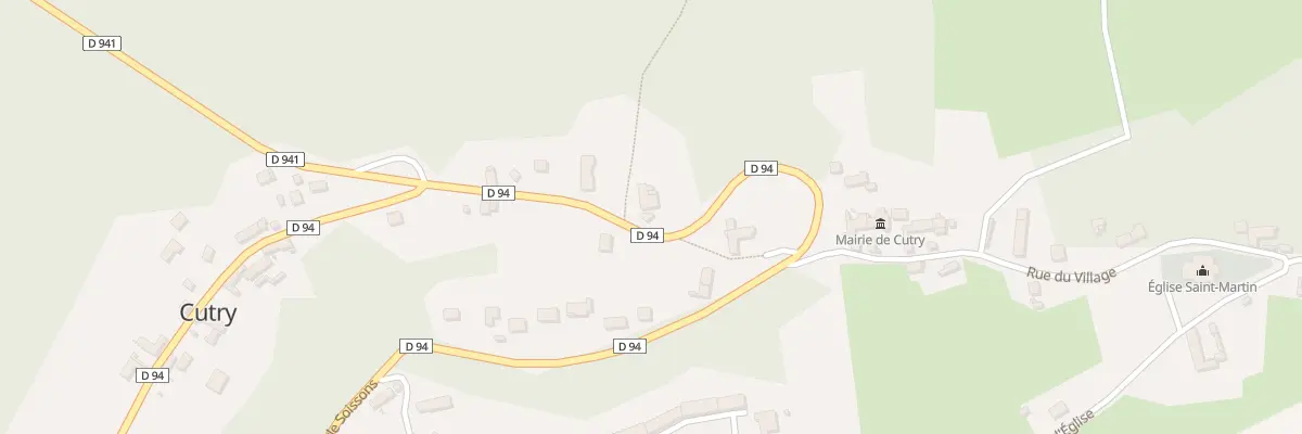 Plan du 5 Rte de Soissons à Cutry