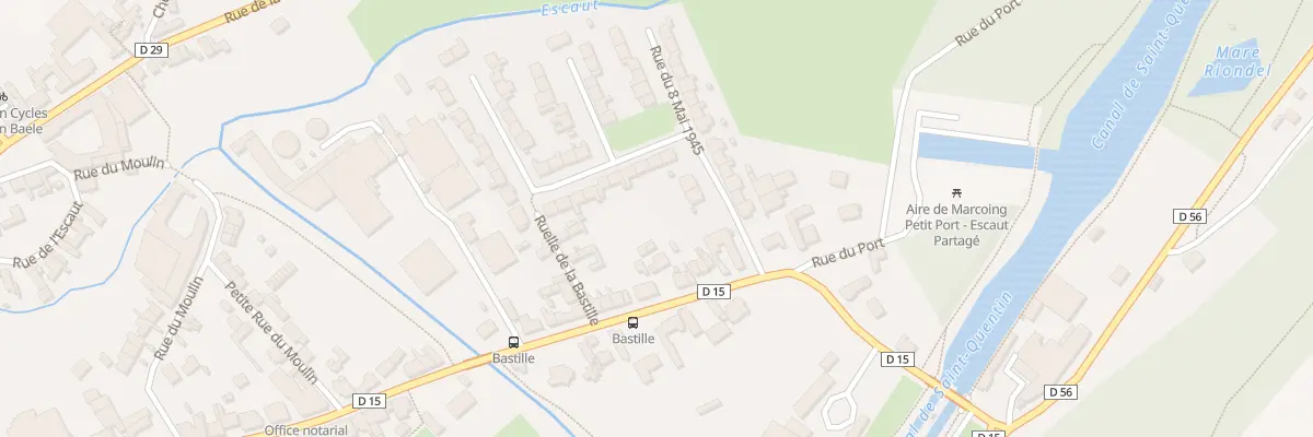 Plan du 31 Rue de la Gare à Marcoing