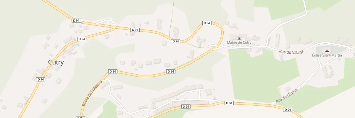 Plan du 10B Rte de Soissons à Cutry