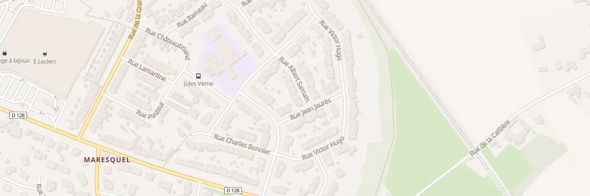 Plan du 20 Rue Albert Samain à Templeuve-en-Pévèle