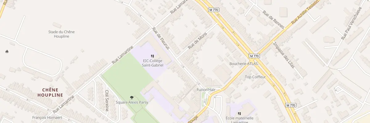 Plan du 195 Rue de Fleurus à Tourcoing