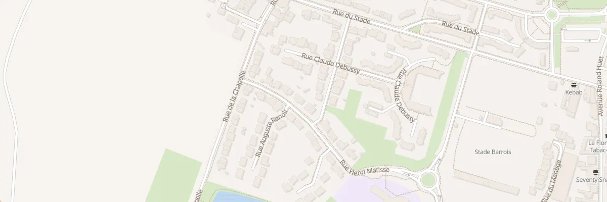 Plan du 95 Rue Henri Matisse à Montigny-en-Ostrevent