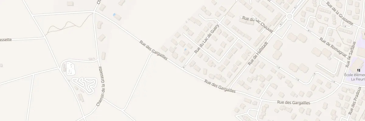 Plan du 16 Rue du Lac du Guéry à Lempdes