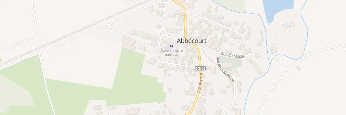 Plan du 3 Rue du Tertre à Abbécourt