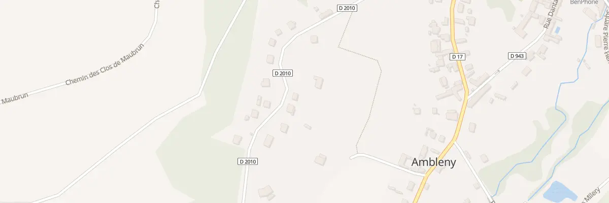 Plan du 14 Rue de Maubrun à Ambleny