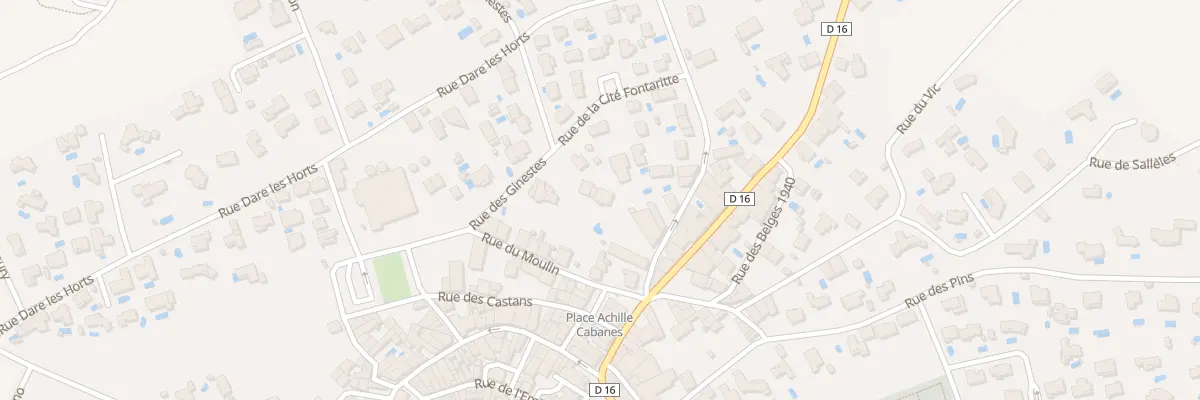 Plan du 1 Rue des Ginestes à Saint-Geniès-de-Fontedit