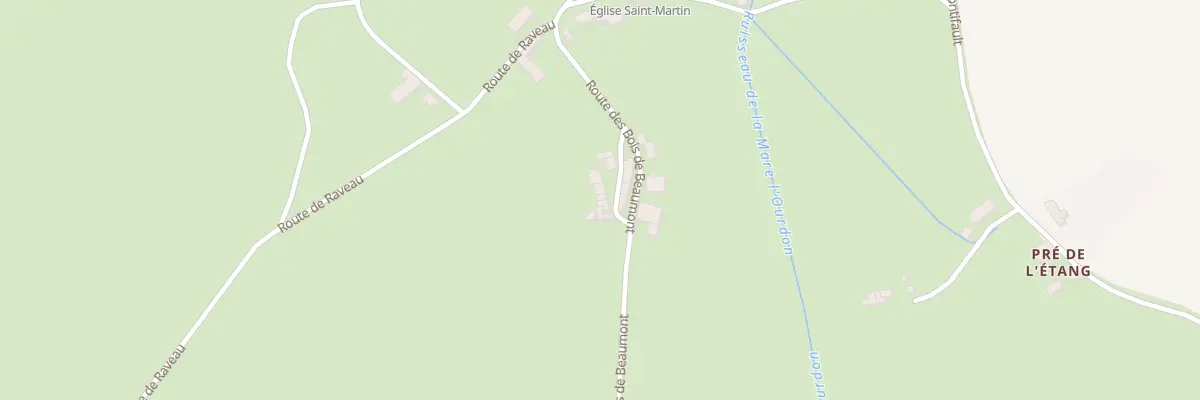 Plan du 6 Le Bourg à Murlin