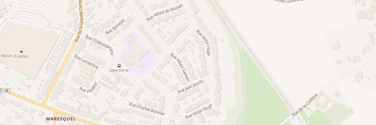 Plan du 15 Rue Albert Samain à Templeuve-en-Pévèle