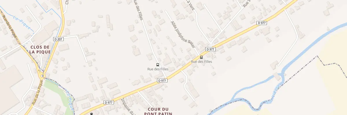 Plan du 23 Av du Huit Mai 1945 à Coulanges-lès-Nevers