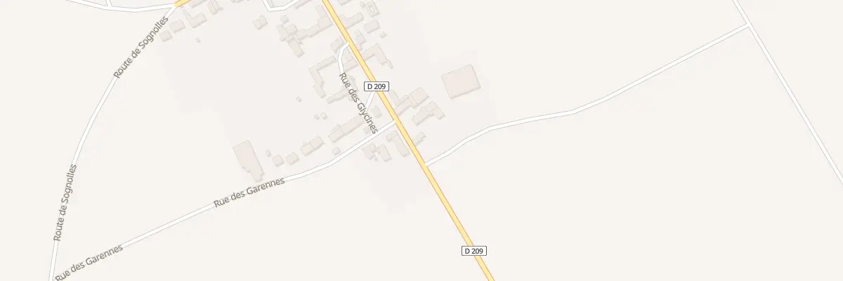Plan du 2 Rte du Perre à Lizines