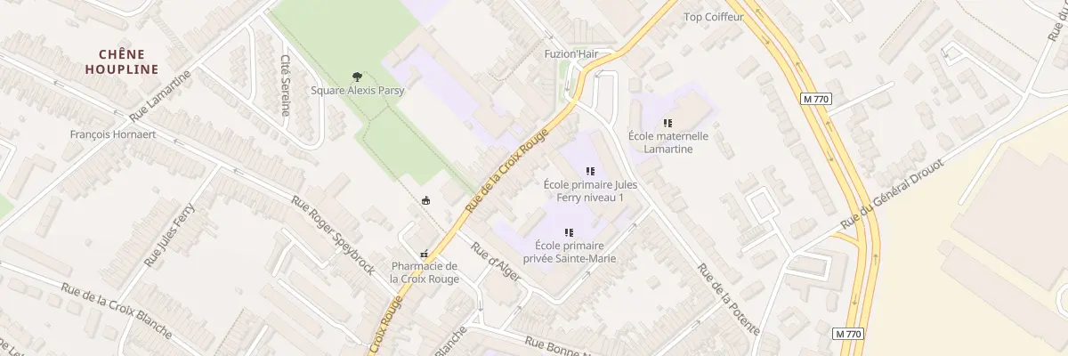 Plan du 326 Rue de la Croix Rouge à Tourcoing
