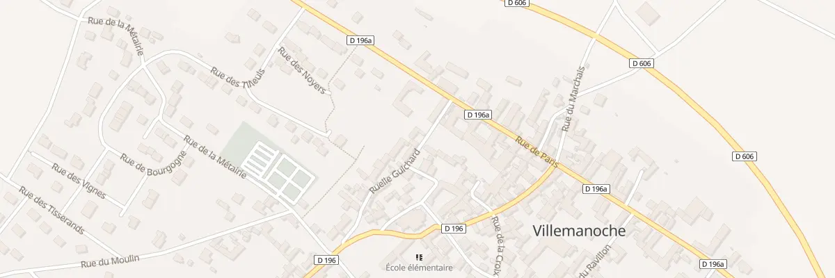 Plan du 2 Rle Guichard à Villemanoche