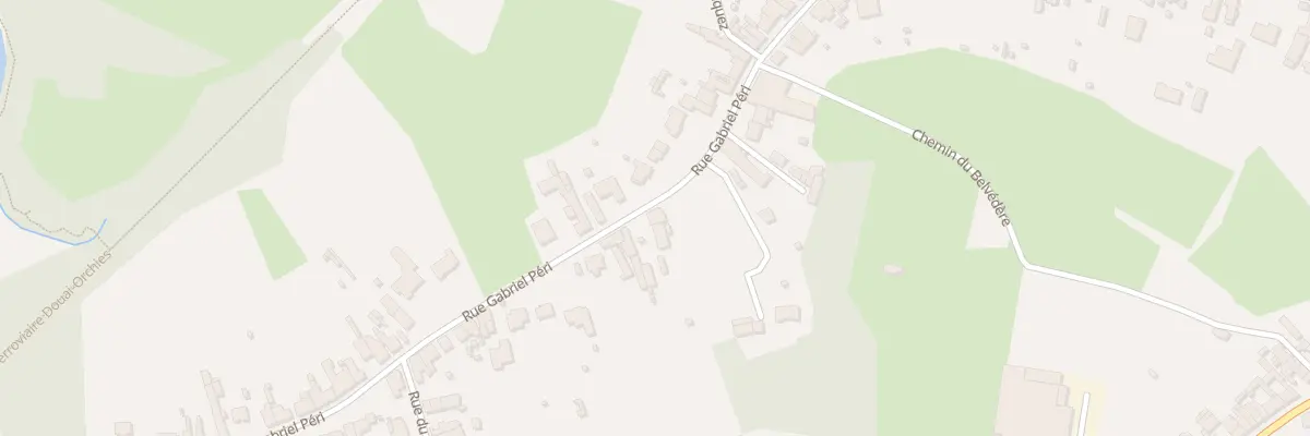 Plan du 45 Rue Gabriel Peri à Flines-lez-Raches