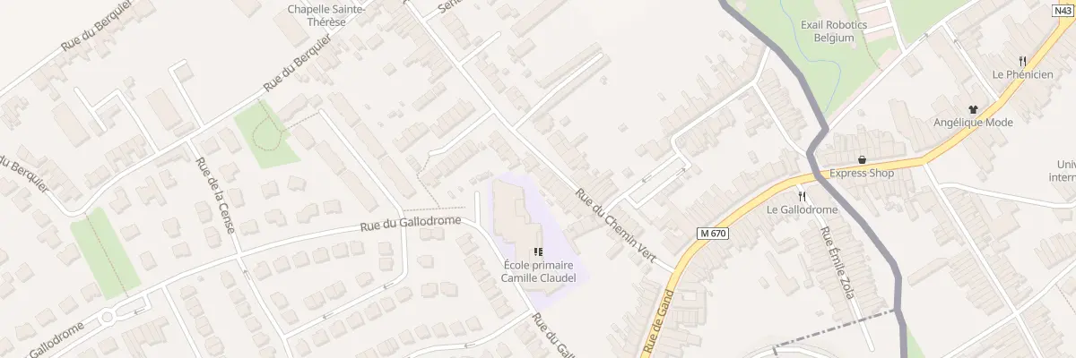 Plan du 142 Rue du Chemin Vert à Neuville-en-Ferrain