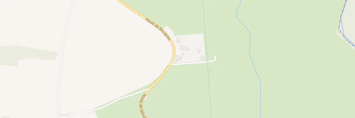 Plan du 1360 Rte Mougues à Parigny-les-Vaux