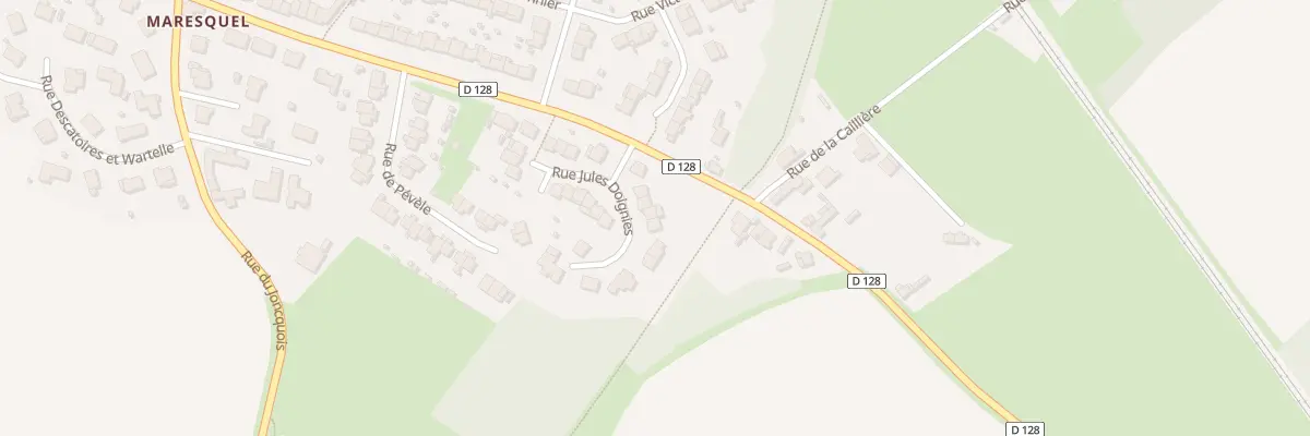 Plan du 4 Rue Jules Doignies à Templeuve-en-Pévèle