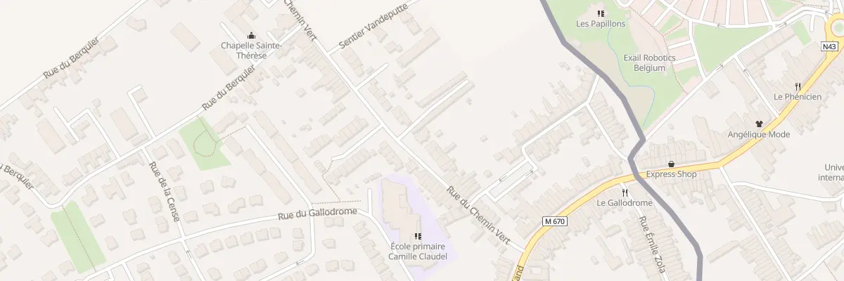 Plan du 139 Rue du Chemin Vert à Neuville-en-Ferrain