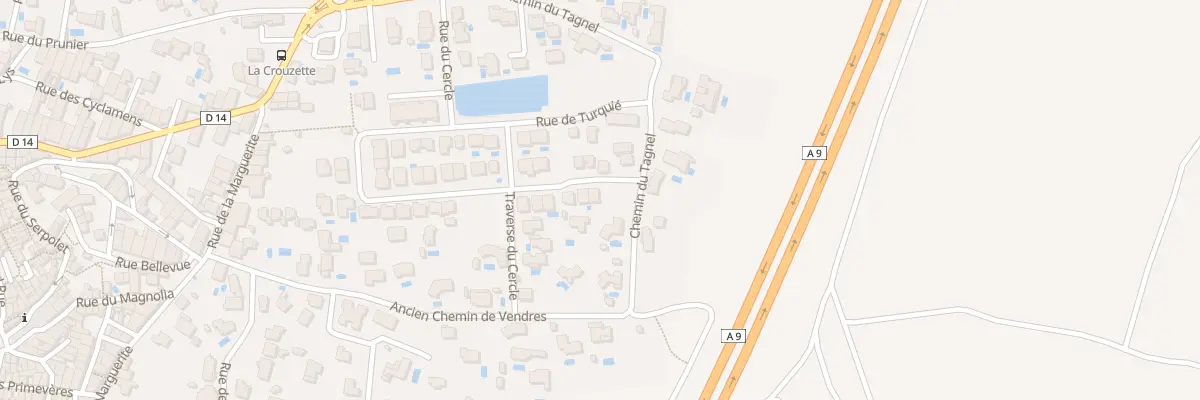 Plan du 11 Rue de Roucoules à Lespignan