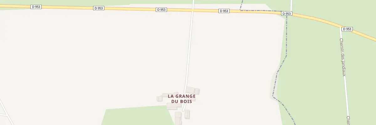 Plan du 5253 La Grange du Bois à Saint-Menoux