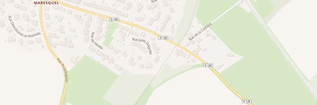 Plan du 5 Rue Jules Doignies à Templeuve-en-Pévèle