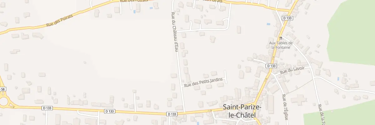 Plan du 8 Rue du Château d’Eau à Saint-Parize-le-Châtel