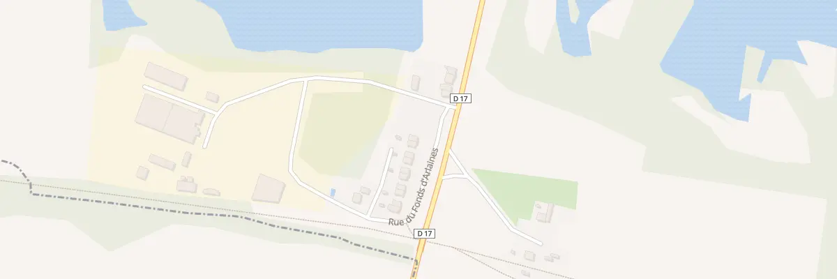 Plan du 2 Rue du Fonds d’Arlaines à Fontenoy