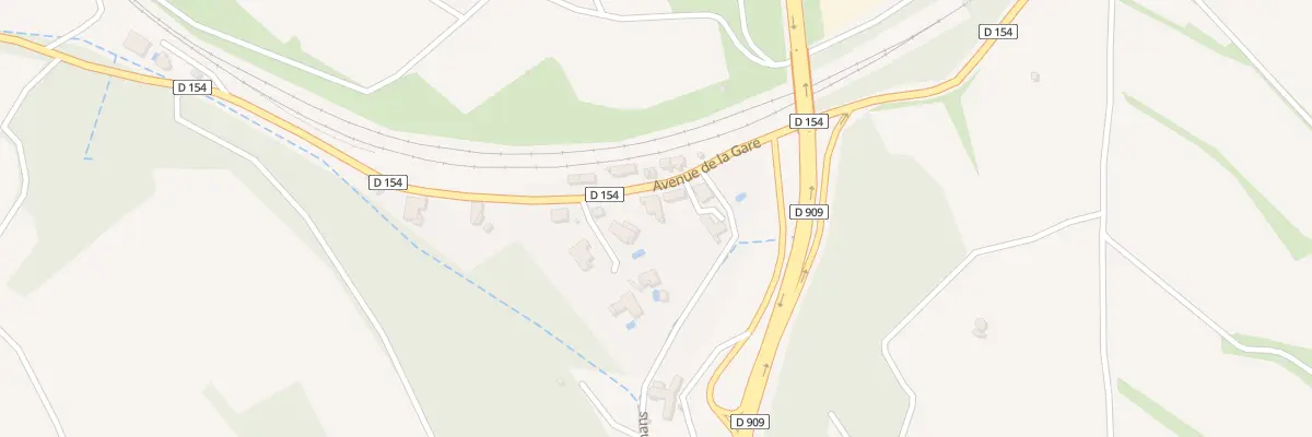 Plan du 97 La Gare à Faugères