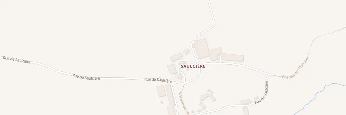 Plan du 3 Rue de Saulcière à Laféline