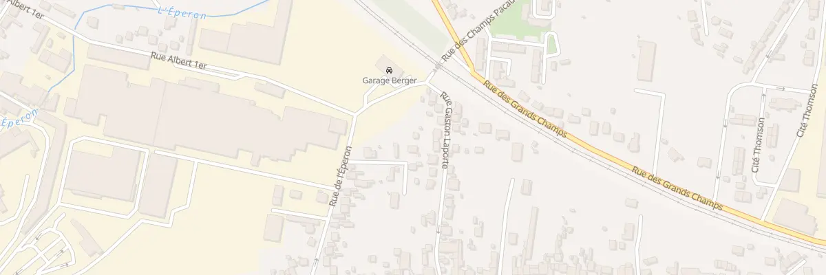 Plan du 23B Rue de l’Eperon à Nevers